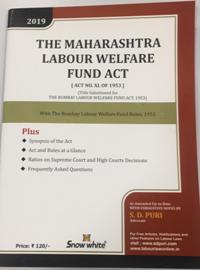  Buy THE MAHARASHTRA LABOUR WELFARE FUND ACT